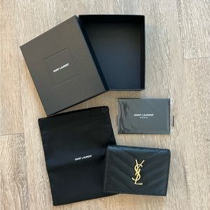 YSL Saint Laurent Card Case Wallet
